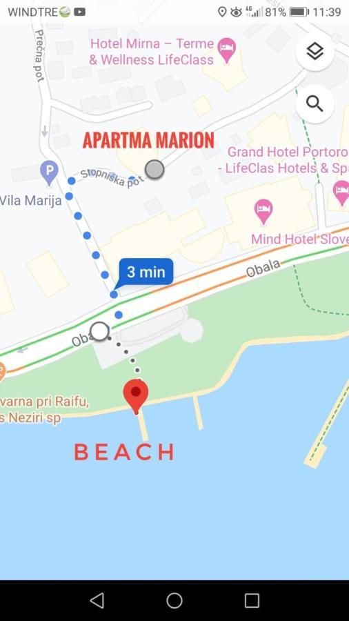 Marion Apartment 포르토로즈 외부 사진
